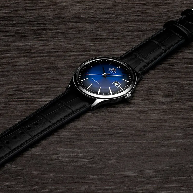 Orient Bambino Version IV Blue Dial Men’s Watch | FAC08004D0